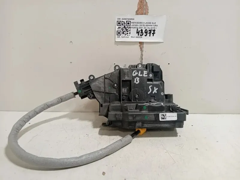 Serratura Porta ANT SX A0997208500 Mercedes Classe GLE W166 2015