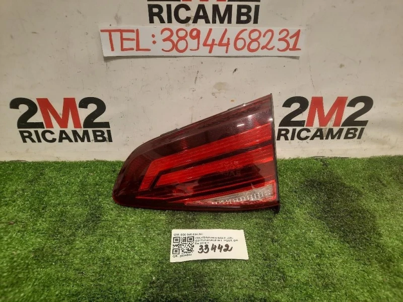 Fanale INT POST DX 5G0 945 094AH Volkswagen GOLF VII 2017