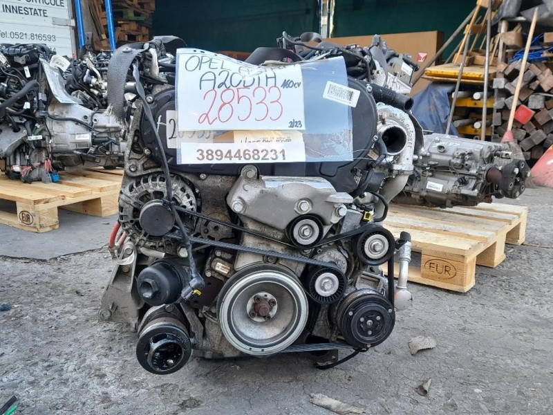 Motore Semicompleto A20DTH 160CV Opel Astra J SW 2010