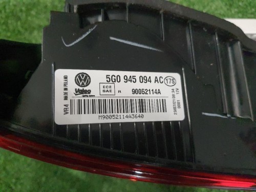 Fanale INT POST DX 5G0945094AC Volkswagen GOLF VII 2017