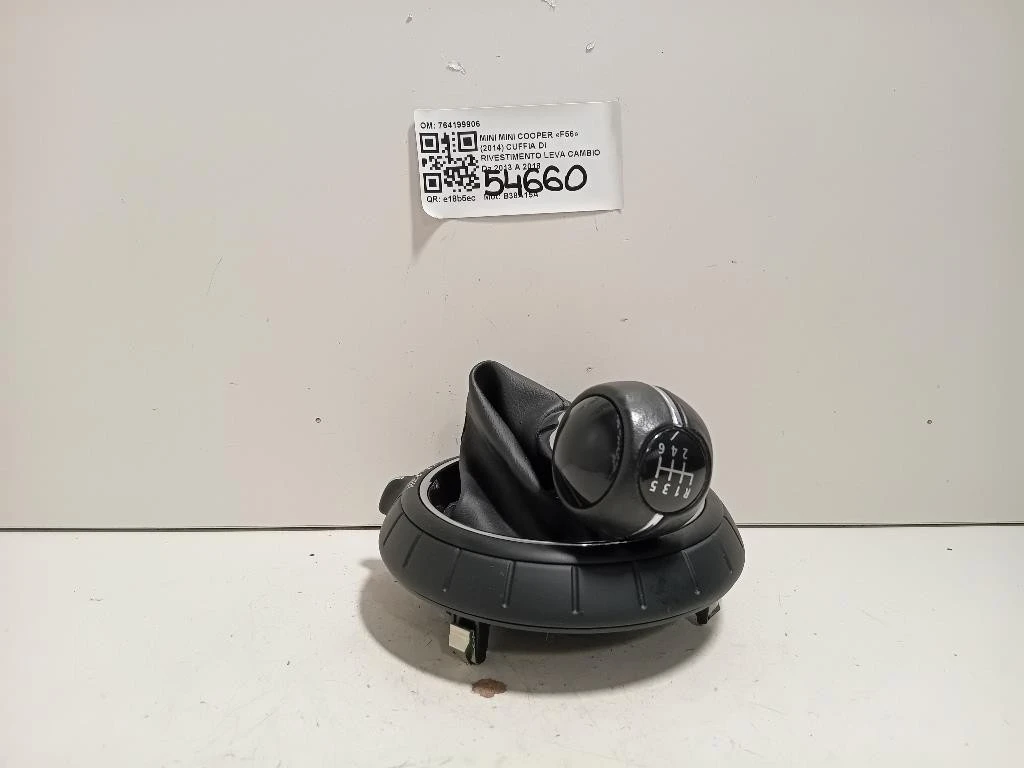 Cuffia DI Rivestimento LEVA Cambio 764199906 Mini MINI Cooper F56 2014