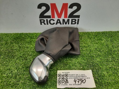 Cuffia DI Rivestimento LEVA Cambio 16077579ZD Peugeot 208 I 2012