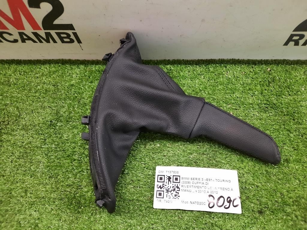 Cuffia DI Rivestimento LEVA Freno A MANO 7137535 Bmw Serie 3 E91 Touring 2005