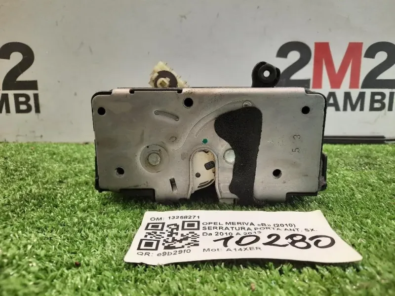 Serratura Porta ANT SX 13258271 Opel Meriva B 2010