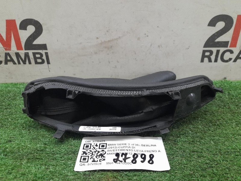 Cuffia DI Rivestimento LEVA Freno A MANO 9235425 Bmw Serie 3 F30 Berlina 2012