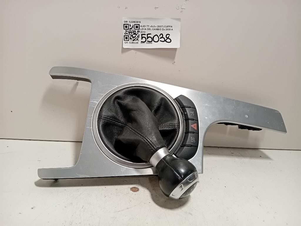 Cuffia LEVA DEL Cambio 8J2863916 Audi TT 8J3 2007