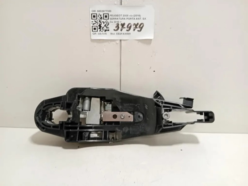Serratura Porta ANT SX 9802977380 Peugeot 2008 I 2016