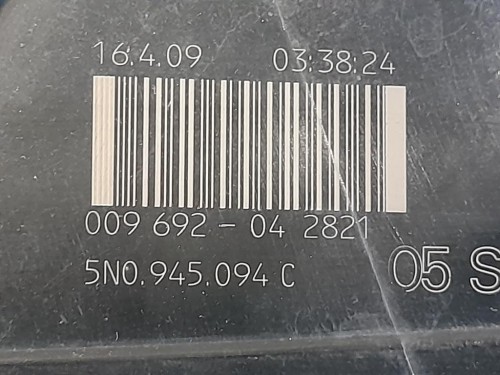 Fanale INT POST DX 5N0945094C Volkswagen Tiguan I 2008