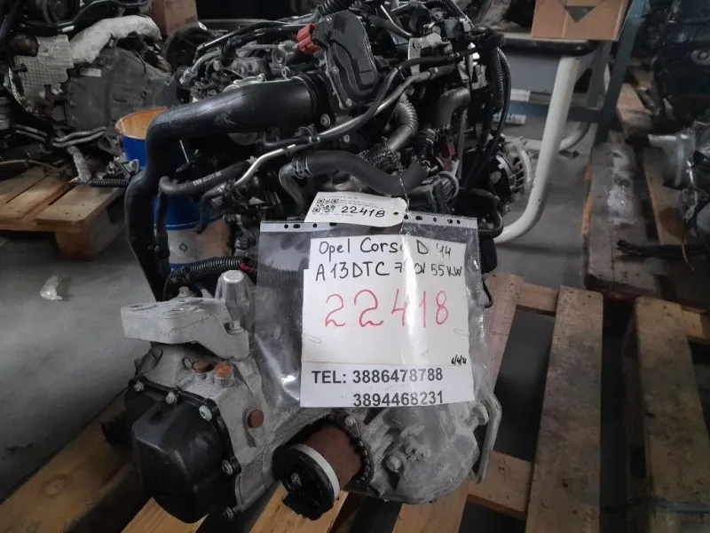 Motore Semicompleto A13DTC 75 CV 55 KW Opel Corsa D 2011