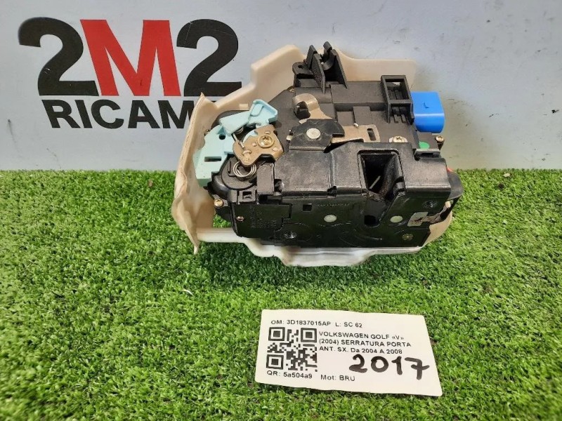 Serratura Porta ANT SX 3D1837015AP Volkswagen GOLF V 2004