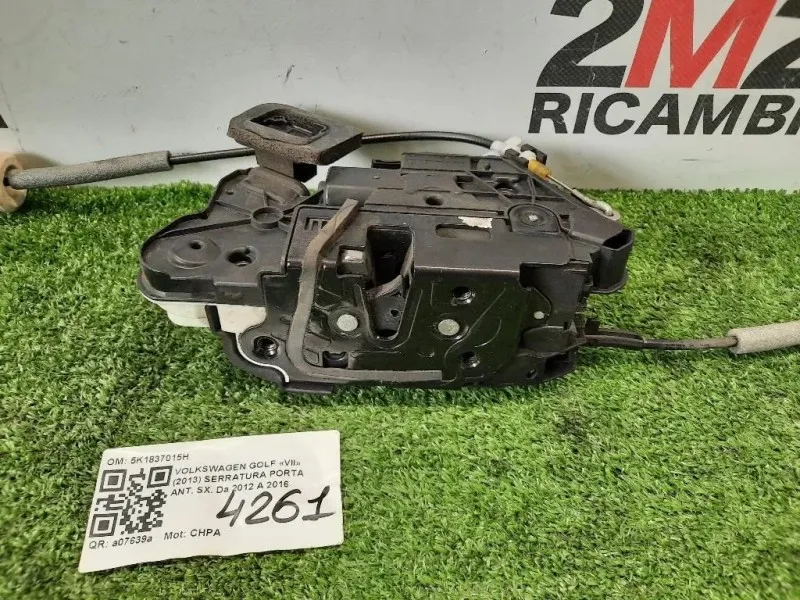 Serratura Porta ANT SX 5K1837015H Volkswagen GOLF VII 2013