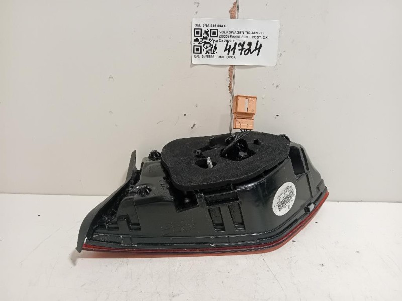 Fanale INT POST DX 5NA945094F Volkswagen Tiguan II 2020