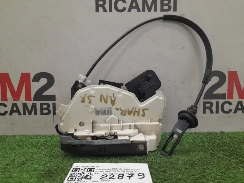 Serratura Porta ANT SX 5K2837015B Volkswagen Sharan IV 2010