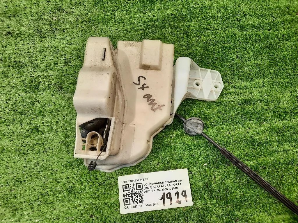 Serratura Porta ANT SX 3D1837015AP Volkswagen Touran II 2007