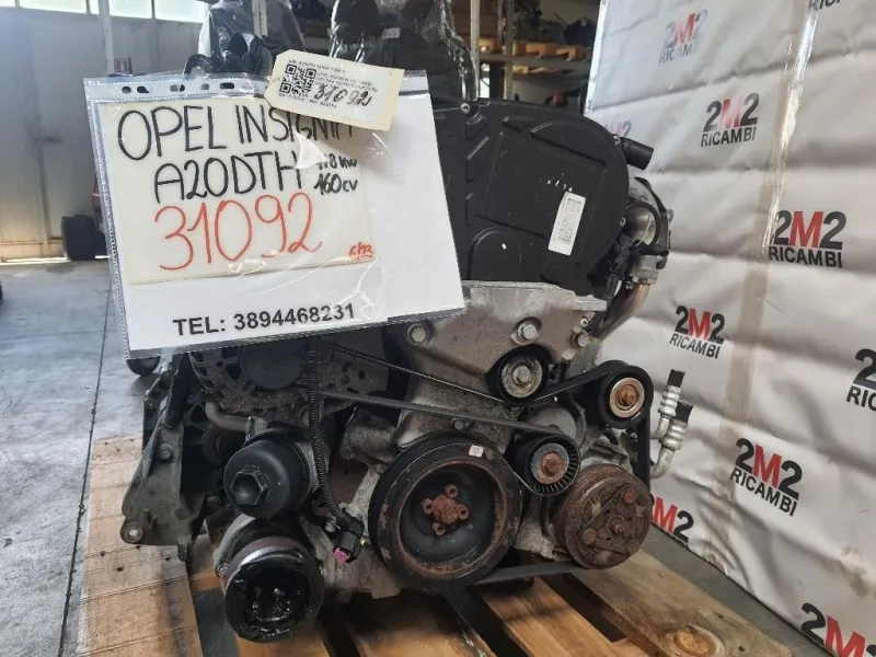 Motore Semicompleto A20DTH 160CV 118KW Opel Insignia A 2009