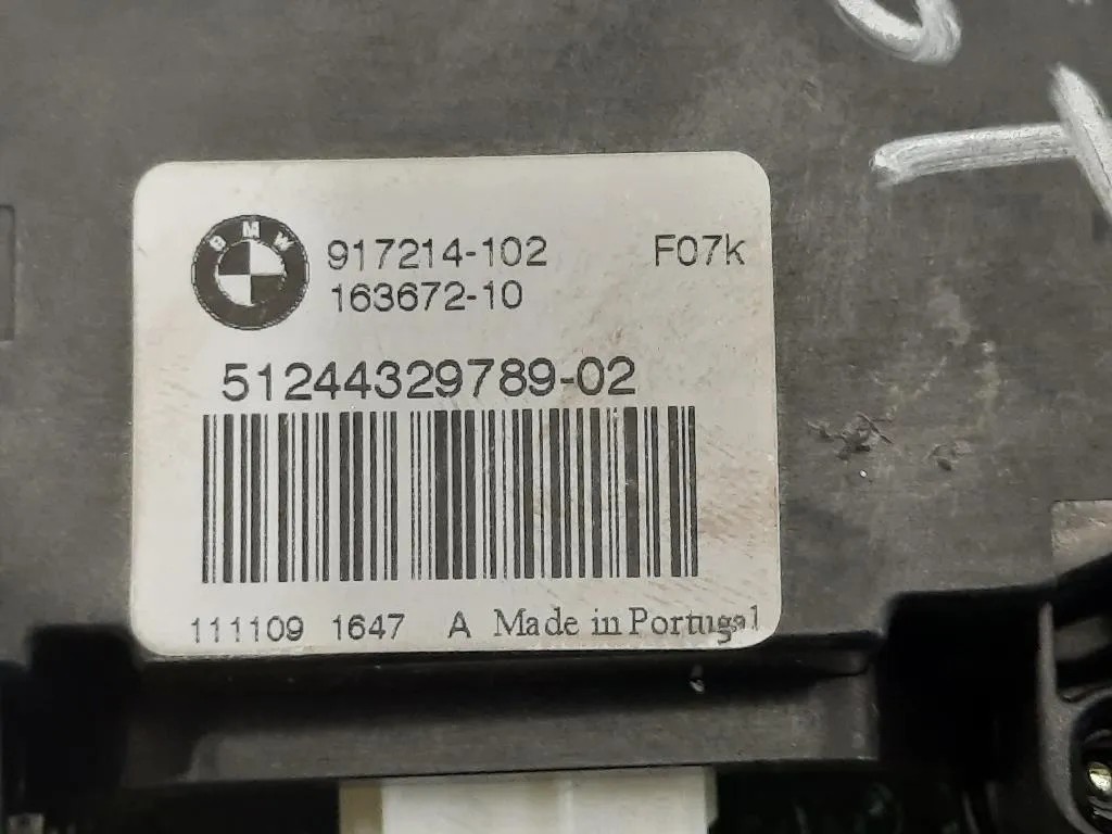 Serratura Porta DI Carico POST 163672-10 Bmw Serie 5 F07 GT 2010
