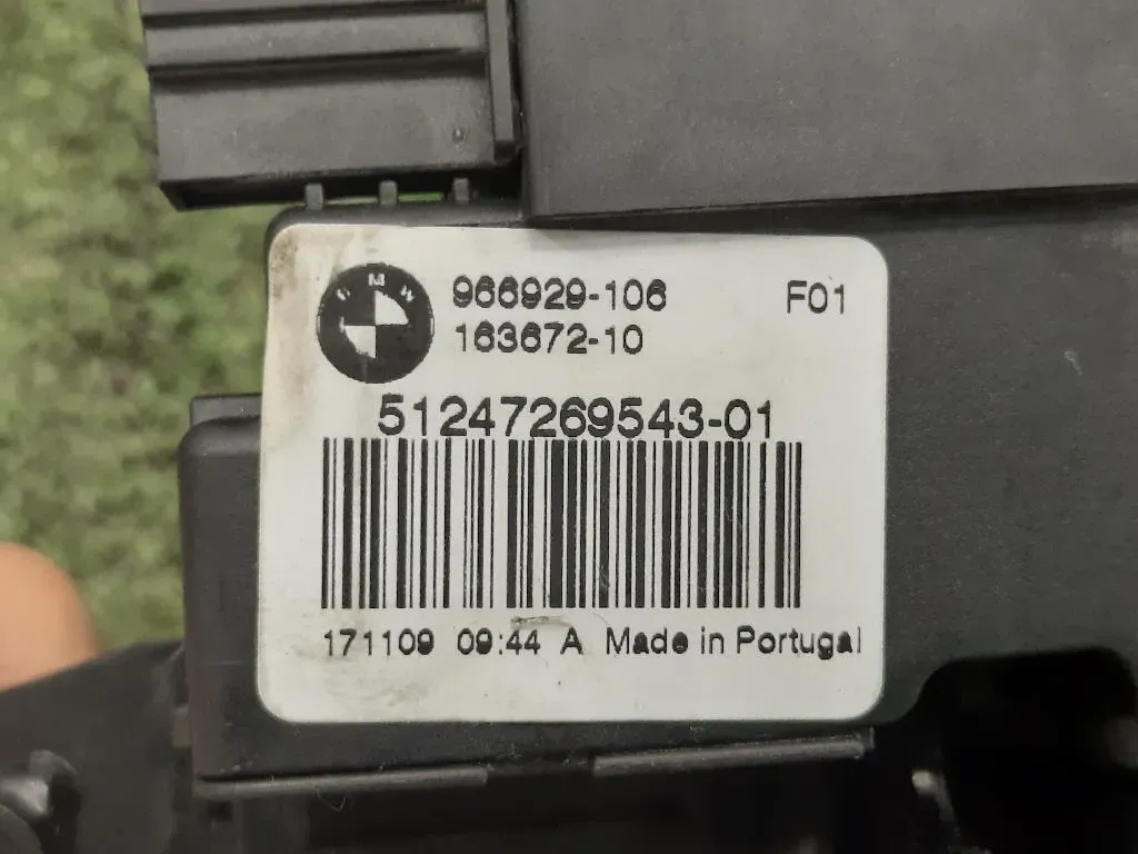 Serratura Porta DI Carico POST 51247269543-01 Bmw Serie 5 F07 GT 2010