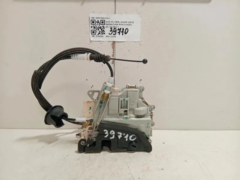 Serratura Porta POST DX 8W0 839 016 C Audi A4 8K5 Avant 2012