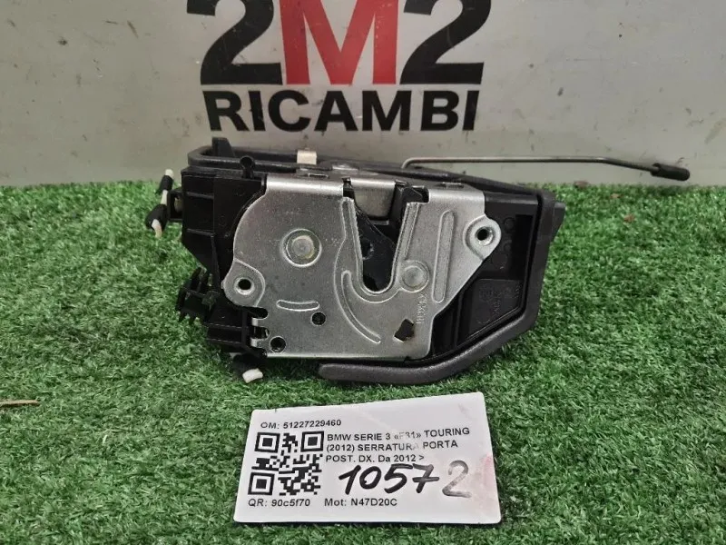 Serratura Porta POST DX 51227229460 Bmw Serie 3 F31 Touring 2012