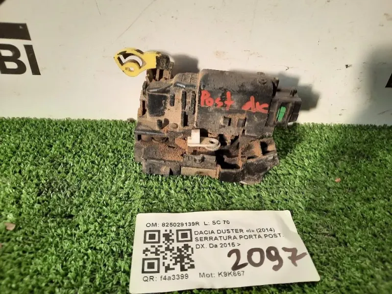 Serratura Porta POST DX 825029139R Dacia Duster I 2014