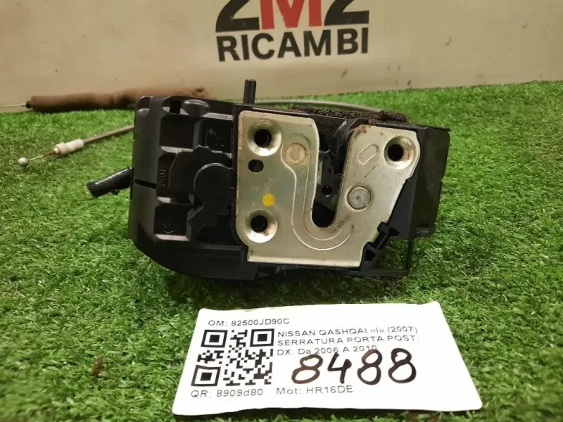 Serratura Porta POST DX 82500JD90C Nissan Qashqai I 2007