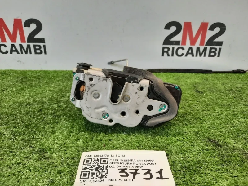 Serratura Porta POST DX 13503178 Opel Insignia A 2009