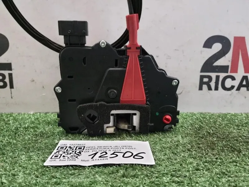 Serratura Porta POST DX 13279837 Opel Meriva B 2010