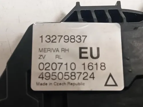 Serratura Porta POST DX 13279837 Opel Meriva B 2010