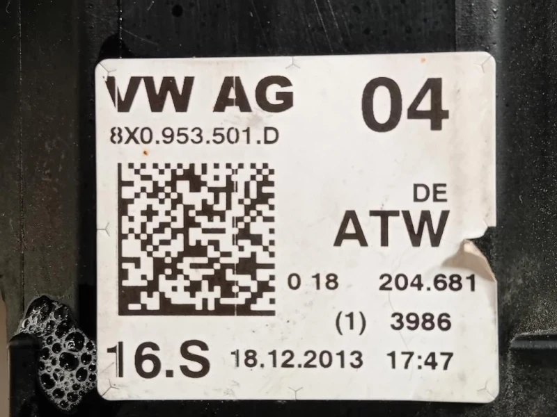 Devioguida Completo 8X0953501D Audi A1 8XA Sportback 2012