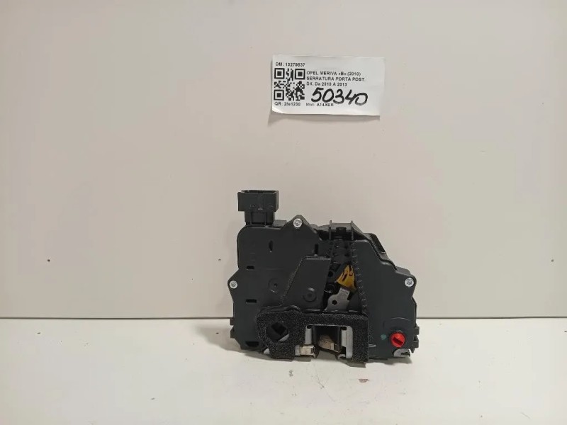 Serratura Porta POST DX 13279837 Opel Meriva B 2010