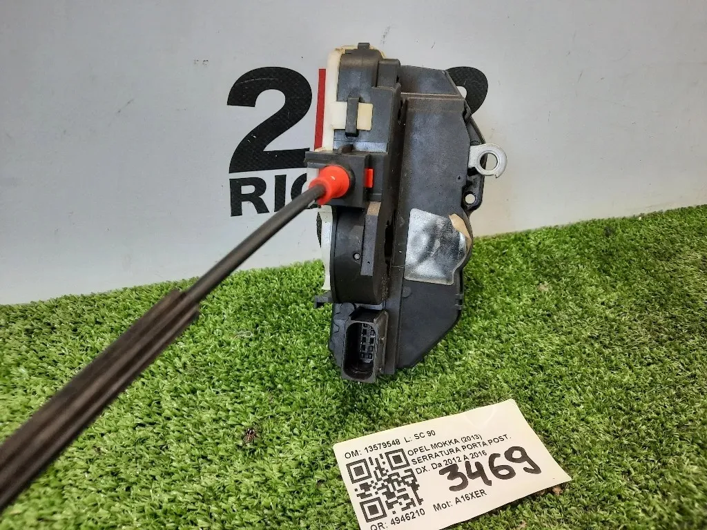 Serratura Porta POST DX 13579548 Opel Mokka 2013