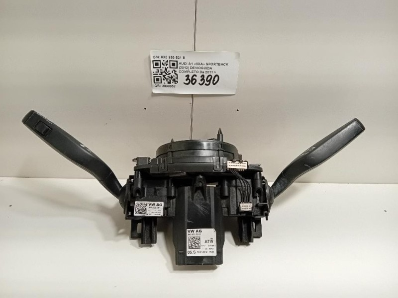 Devioguida Completo 8X0 953 521 B CONTATTO SPIRALATO E DEVIO Audi A1 8XA Sportback 2012