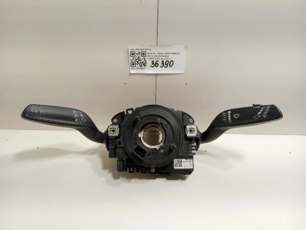 Devioguida Completo 8X0 953 521 B CONTATTO SPIRALATO E DEVIO Audi A1 8XA Sportback 2012