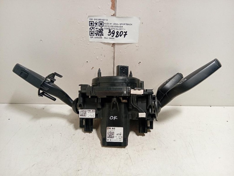 Devioguida Completo 8X0 953 521 D Audi A1 8XA Sportback 2012