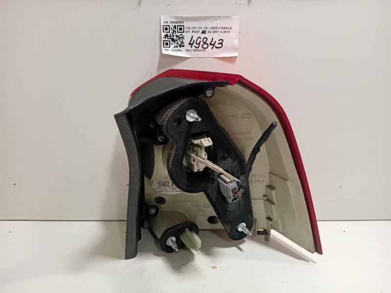 Fanale INT POST DX 30698983 Volvo V70 III 2008