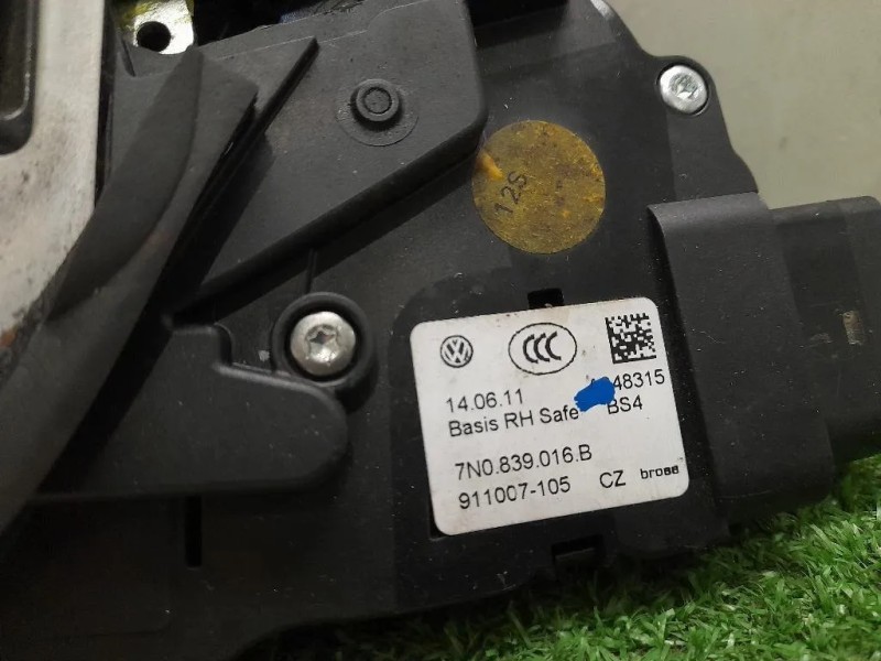 Serratura Porta POST DX 7N0839016B Volkswagen Sharan IV 2010