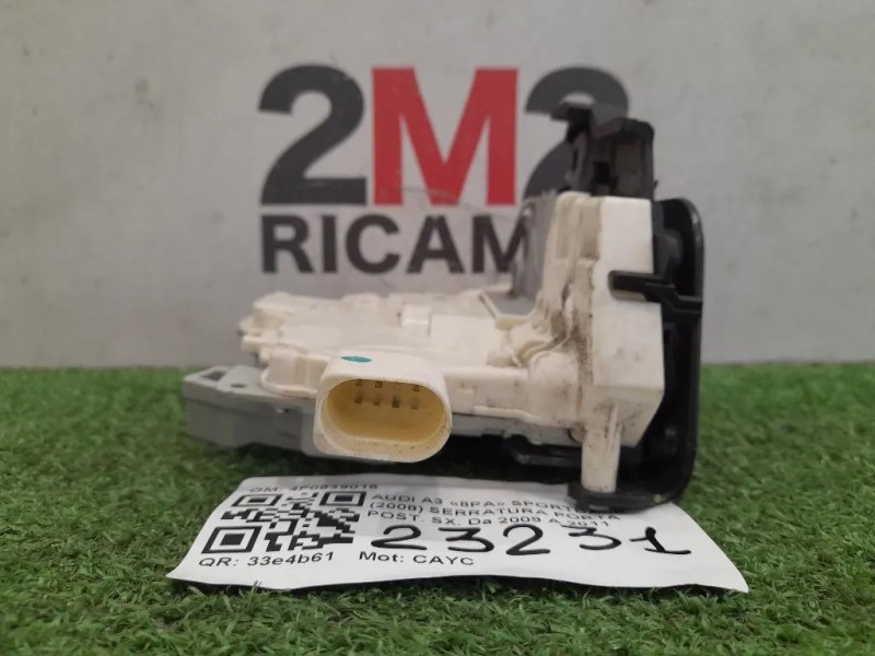 Serratura Porta POST SX 4F0839015 Audi A3 8PA Sportback 2008