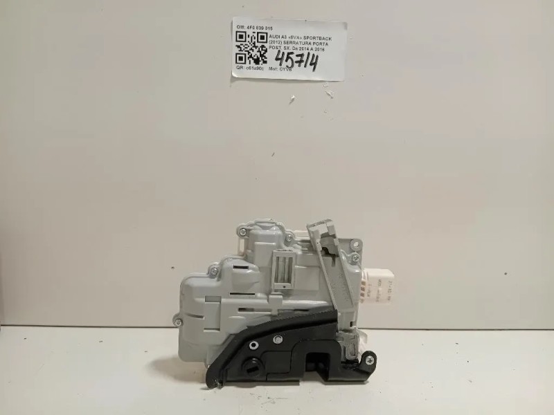 Serratura Porta POST SX 4F0 839 015 NUOVO Audi A3 8VA Sportback 2012