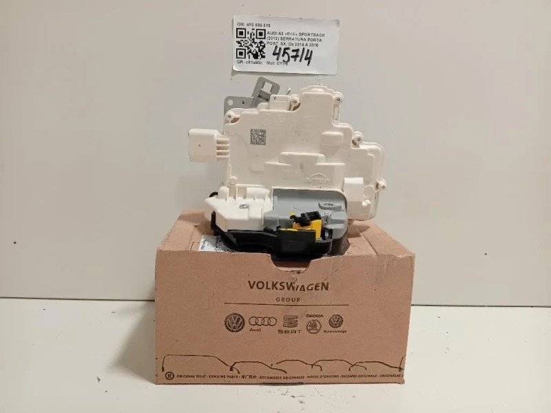 Serratura Porta POST SX 4F0 839 015 NUOVO Audi A3 8VA Sportback 2012