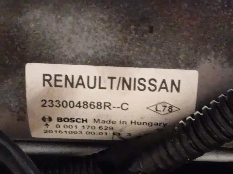 Motore Semicompleto K9K 656 110 CV 81 KW Renault Mégane IV 2016