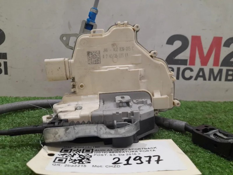 Serratura Porta POST SX 4G0839015C Audi A3 8VF Sportback 2016