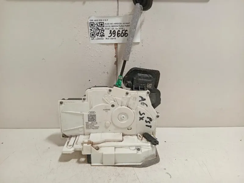 Serratura Porta POST SX 4K0 839 015 P Audi A6 4a5c8 Avant 2018