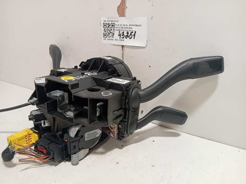 Serratura Porta POST SX 51227202147 Bmw Serie 1 F20 Berlina 2012