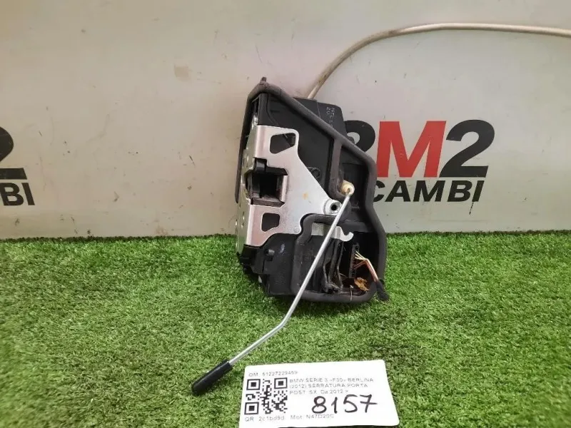Serratura Porta POST SX 51227229459 Bmw Serie 3 F30 Berlina 2012