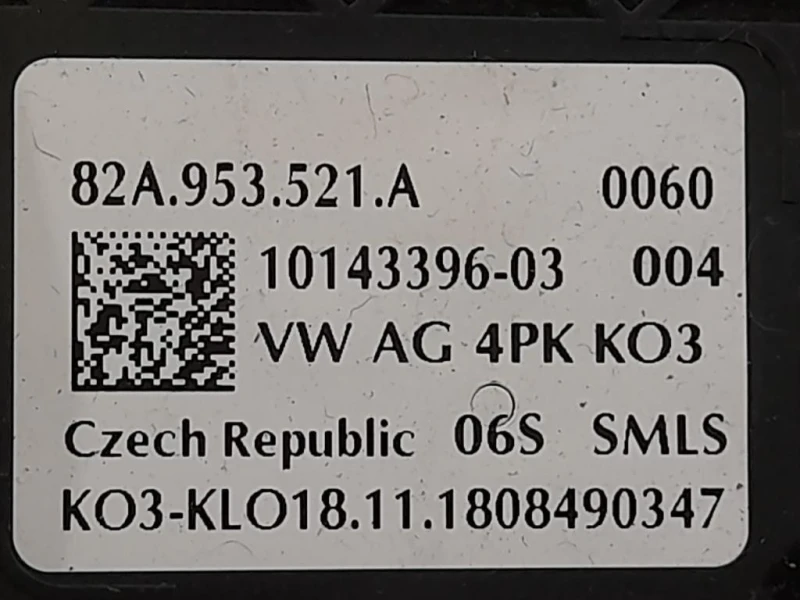 Devioguida Completo 82A953521A Audi A3 8VF Sportback 2016