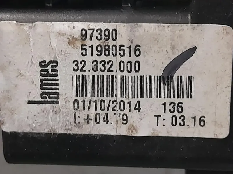 Serratura Porta POST SX 51980516 Fiat 500L 2013