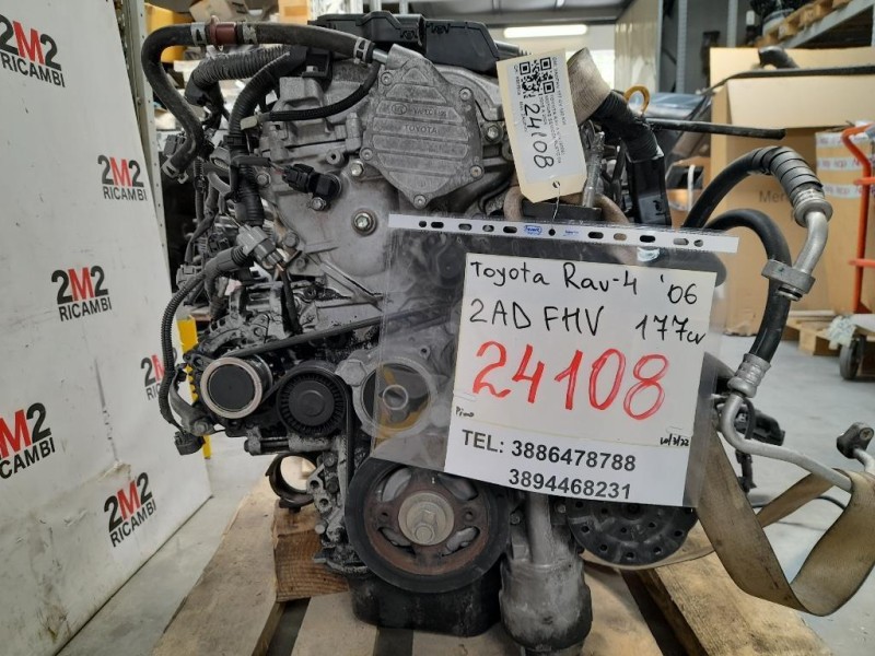 Motore Semicompleto 2ADFHV 177 CV 130 KW Toyota RAV 4 III 2006
