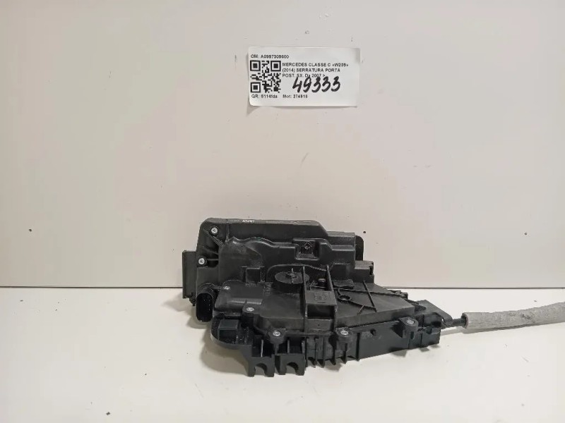 Serratura Porta POST SX A0997309600 Mercedes Classe C W205 2014
