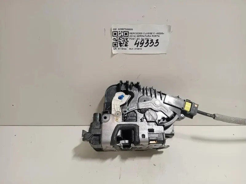 Serratura Porta POST SX A0997309600 Mercedes Classe C W205 2014