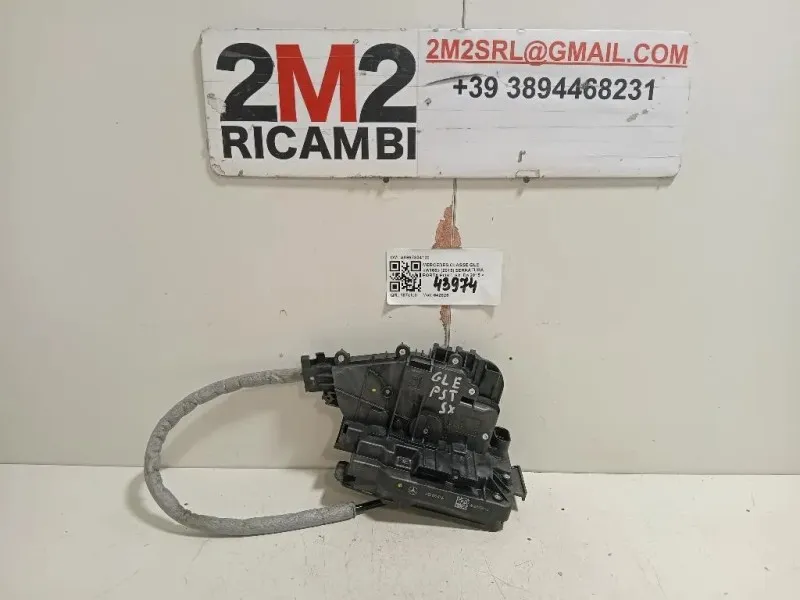 Serratura Porta POST SX A0997304100 Mercedes Classe GLE W166 2015